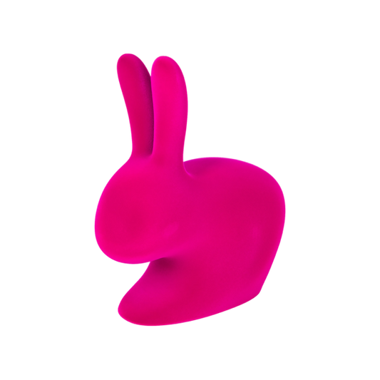 Qeeboo: Baby Rabbit Flock Chair Velvet