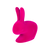 Qeeboo: Baby Rabbit Flock Chair Velvet