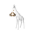 Qeeboo: Giraffe in Love XS