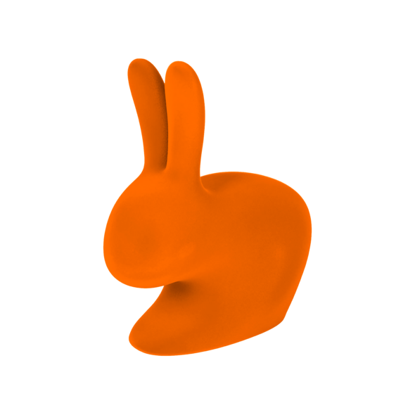 Qeeboo: Baby Rabbit Flock Chair Velvet