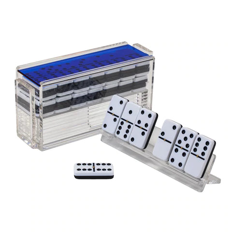 Luxe: Domino Set with Racks - Blue