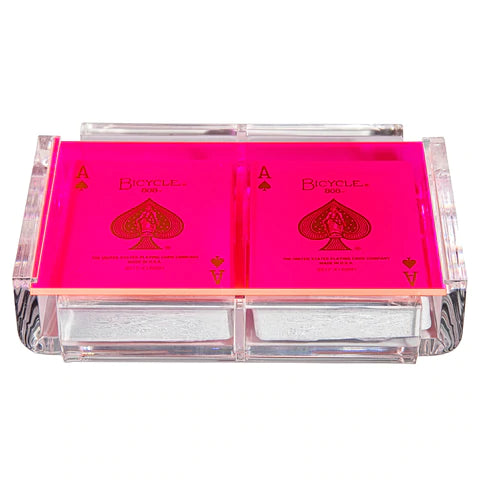 Luxe: Card Deck - Neon Pink