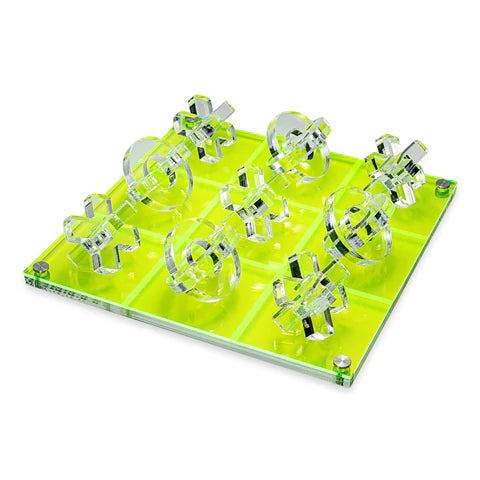 Luxe: Tic Tac Toe Game - Neon Green