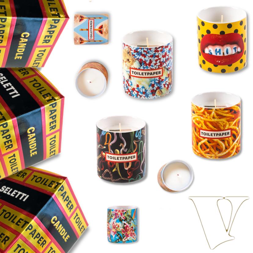 Seletti - Wears Toiletpaper Candles: Candle Spaghetti