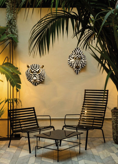 Lladró: Tiger Mask Black and Gold