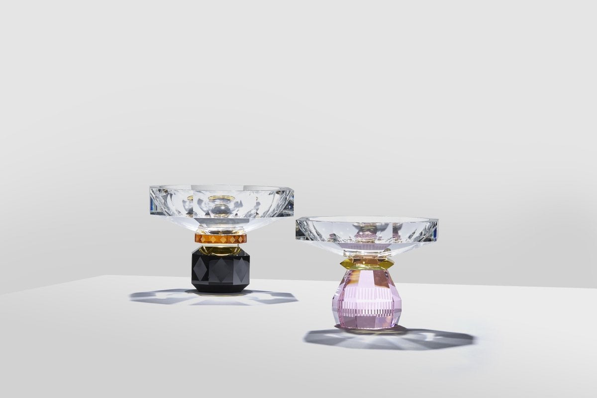 Reflections - Objects: Madison Bowl Clear/Pink/Yellow