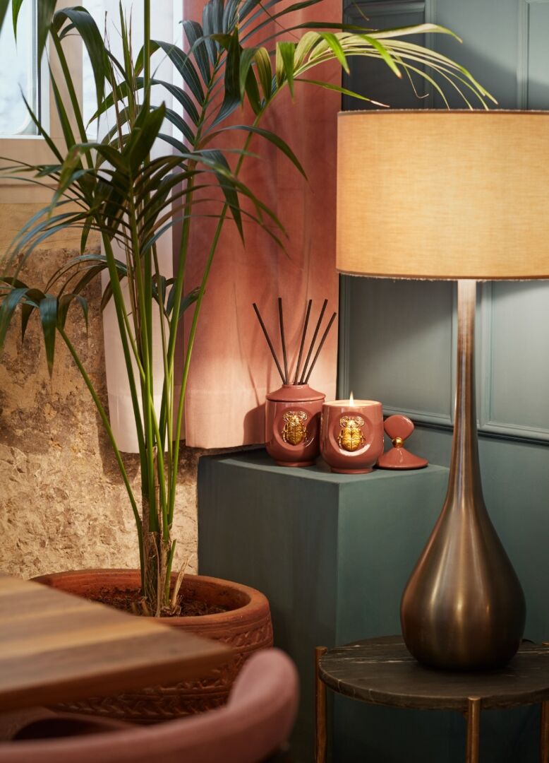 Lladró: Scarab candle Luxurious animals. Moonlight Scent