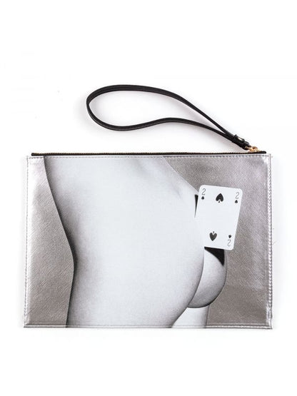 Seletti - Wears Toiletpaper: Hand Bag Two of Spades