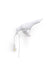 Seletti - Lighting: Bird Lamp White Looking Left- Hanging