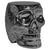 Qeeboo: Mexico Stool Titanium Metal