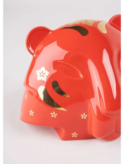 Lladró: The Tiger (red - gold)