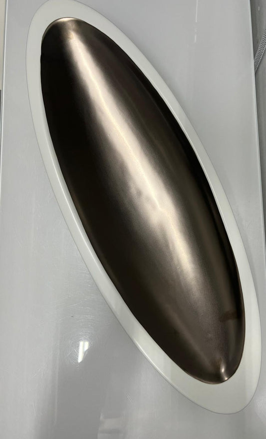 Bosa Shell Centerpiece Total Matt Dark Platinum