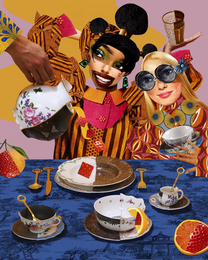 Seletti - Art de la table: Hybrid Dinner Plate Hobyo