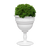 Qeeboo: Capitol Planter and Champagne Cooler White