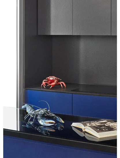 Lladró: Lobster Sculpture Blue