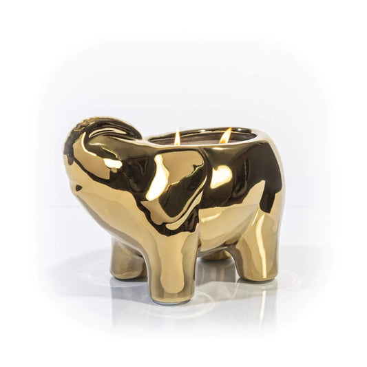 Thompson Ferrier Gold Elephant Candle