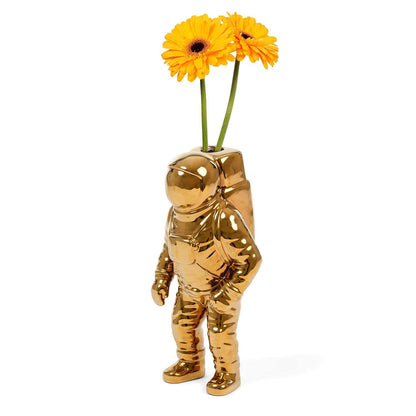Seletti - Diesel Cosmic Diner Starman Vase Gold