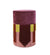 Lorenza Bozzoli - Furniture: Geo Tie Plum Pouf/Ottoman 30 cm