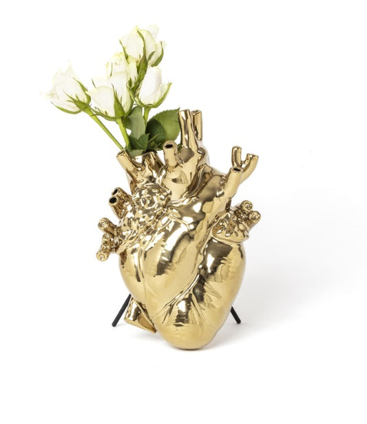 Seletti - Objects: Love in Bloom Vase Gold