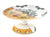 Seletti - Art de la table: Hybrid Cake Stand Raissa
